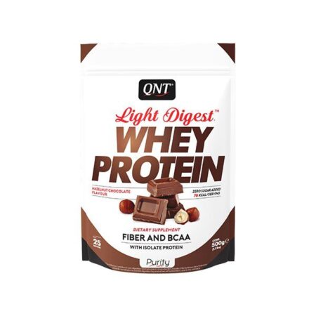 light digest whey protein hezelnut chocolate