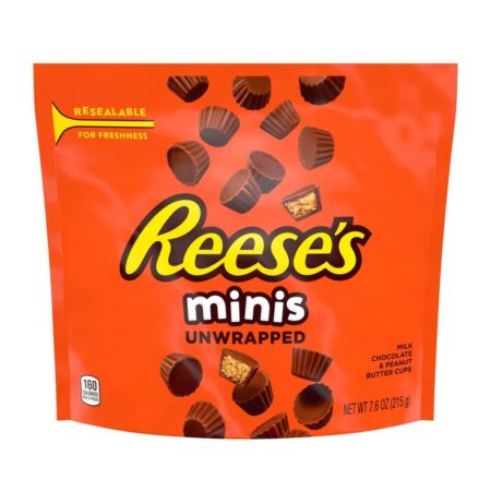 reeses minis unwrapped g