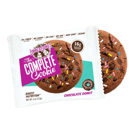 lenny larrys chocolate donut cookie vegan protein pick mix uk
