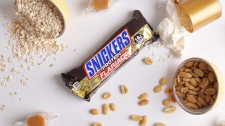 snickers protein flapjack fb