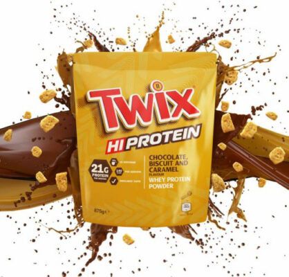 Twix Hi Protein Chocolate Biscuit Caramel Whey Protein Powder88