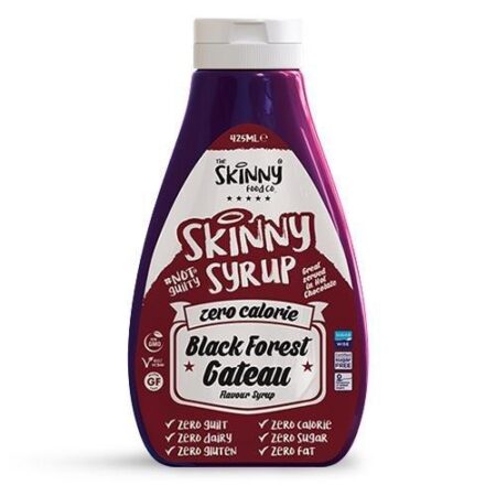 black forest gateau notguilty zero calorie sugar free syrup the skinny food co ml
