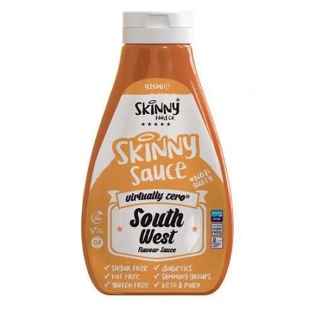 south west notguilty virtually zero calorie sugar free sauce the skinny food co ml