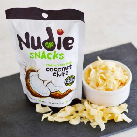 Nudie Snacks Premium Toasted Coconut Chips