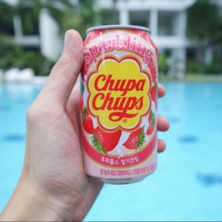 chupa chups strawberry cream