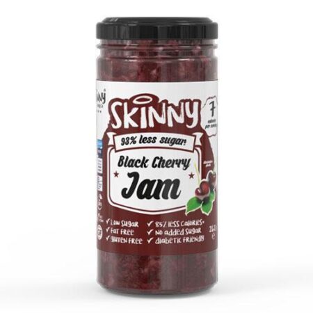 notguilty low sugar black cherry jam