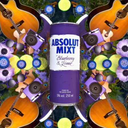 absolut mixt blueberry lime ml