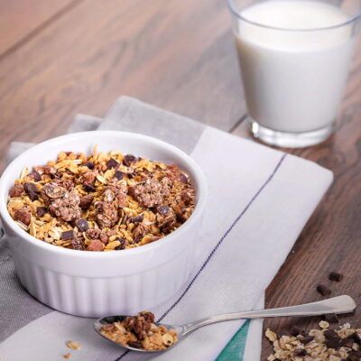 fit4day protein granola chocolate 2