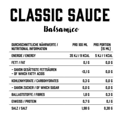got7 classic sauce 350 ml 6er pack box balsamico 2 facts 1