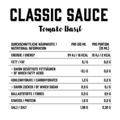 got7 classic sauce 350 ml tomato basil vegan 2 facts