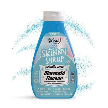 mermaid shimmering notguilty virtually zero calorie sugar free syrup the skinny food co ml limited edition