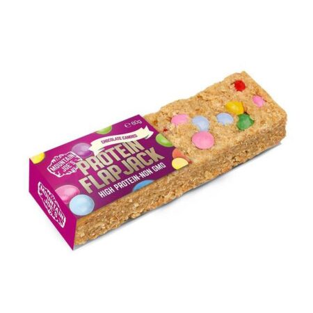 mountain joes protein flapjack with candies