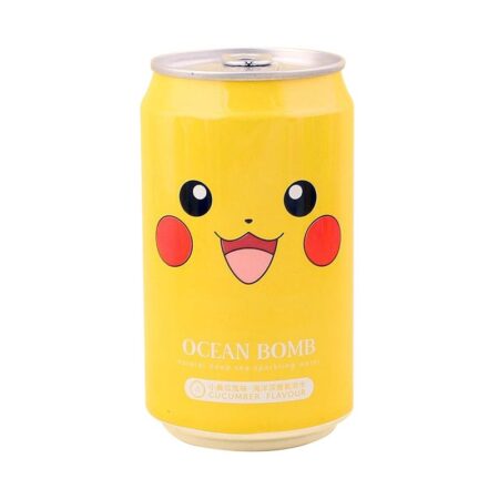 ocean bomb pokemon pikachu face cucumber oz ml