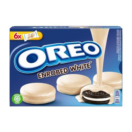 Oreo White Chocolate Enrobed Biscuits 246gr