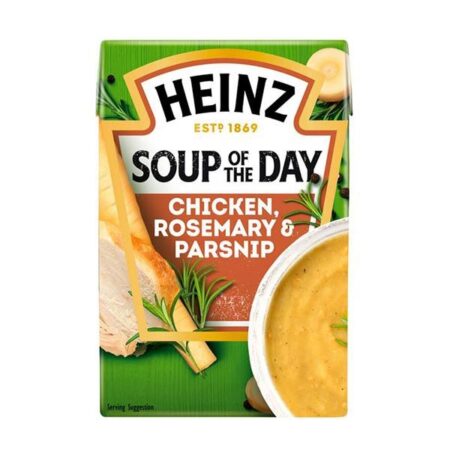 heinz soup of the chicken parsnip rosemary g