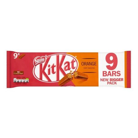 kitkat  bars orange g