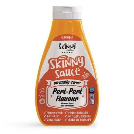 peri peri hot sauce notguilty virtually zero sugar free sauce the skinny food co ml
