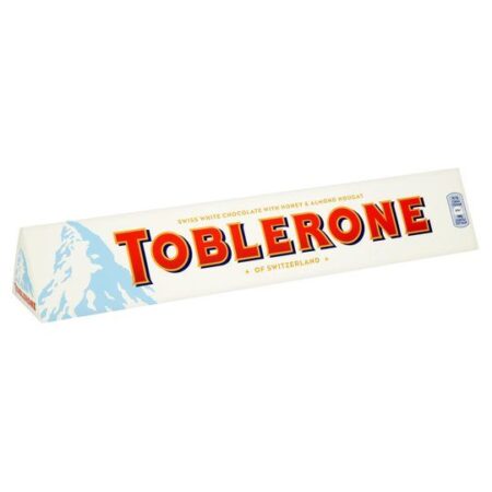 toblerone white chocolate g