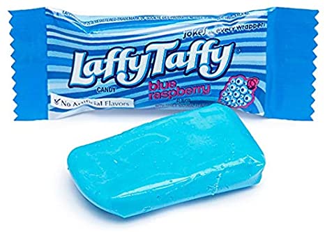 all city candy laffy taffy blue raspberry 3 oz mini bar 2
