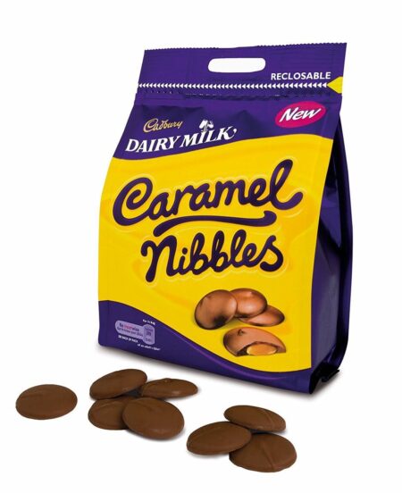 cadbury caramel nibbles g