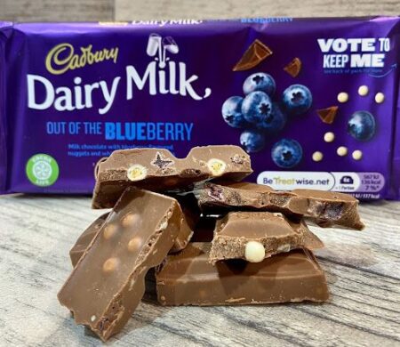 cadbury out of the blueberry g