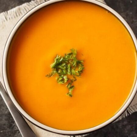 cream of carrot soup instagram