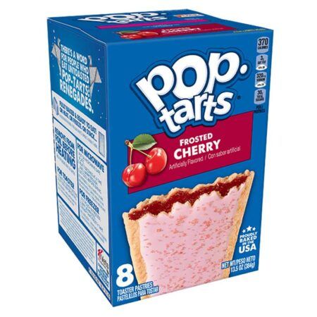 Kelloggs Pop Tarts Frosted Cherry 384g