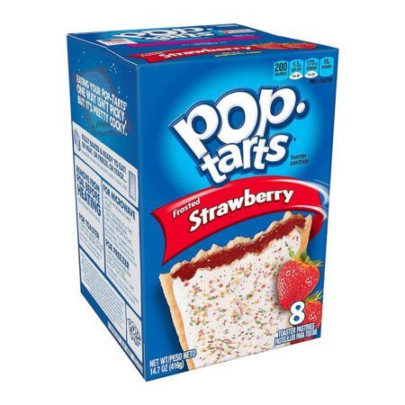 Kelloggs Pop Tarts Frosted Strawberry 416g