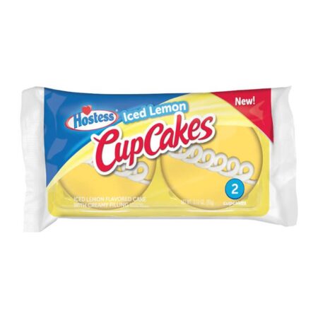 hostess iced lemon cupcakes g
