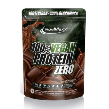 ironmaxx  vegan protein zero gr creamy chocolate