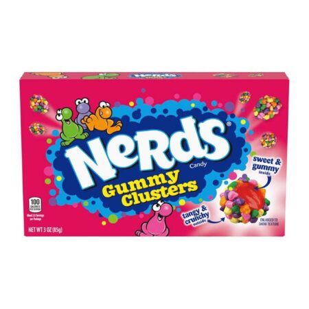 nerds gummy clusters theatre box g