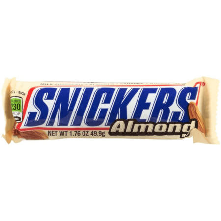 sd snickers almond bar  ct