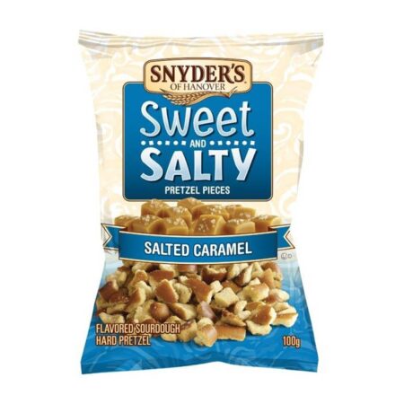 snyders pretzel pieces salted caramel