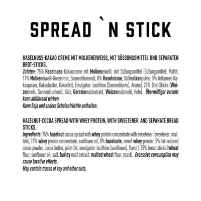 got7 protein spread n stick 52g facts