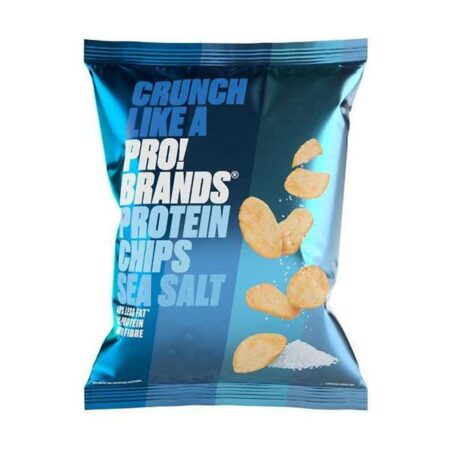 pro brands protein chips sea salt gr