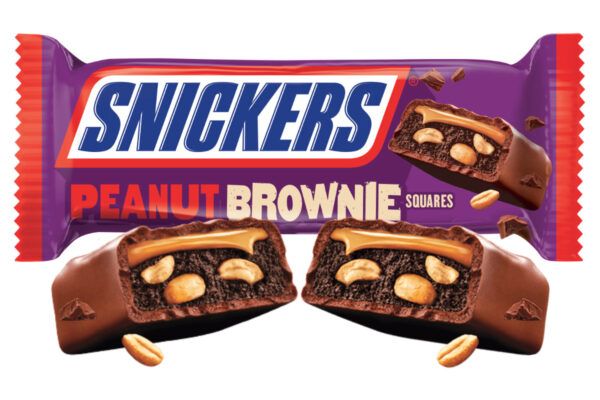 snickers peanut brownie squares 34g 2