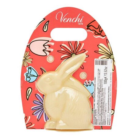 venchi white chocolate bunny