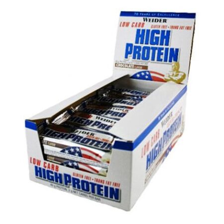 weider high protein bar chocolate gr display