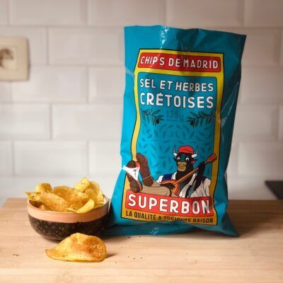 Superbon Chips Cretan Herbs g