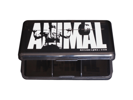 animal pillbox black