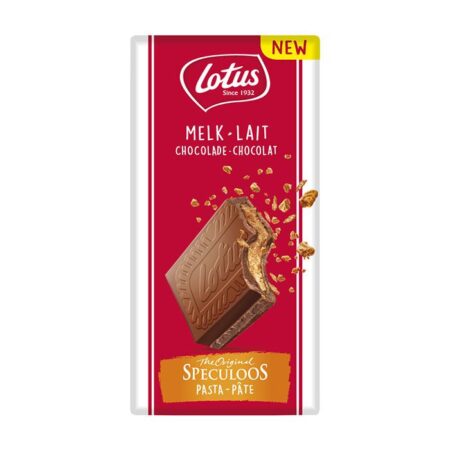 lotus milk chocolate speculoos bar g