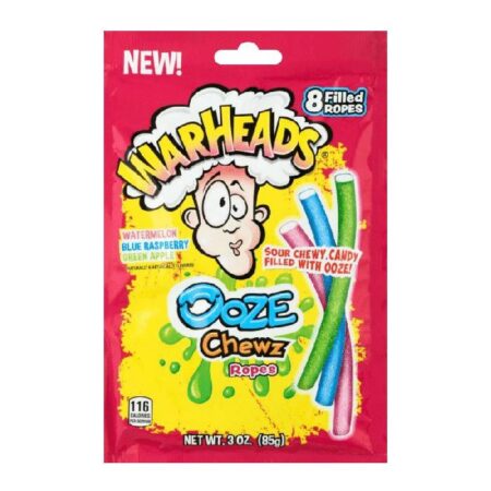 warheads ooze chewz ropes peg bag