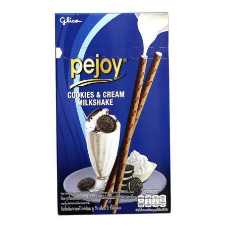 glico pejoy cookie cream milkshake