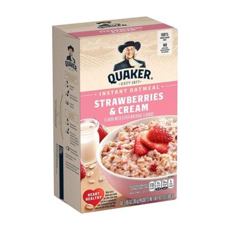 quaker strawberries cream g