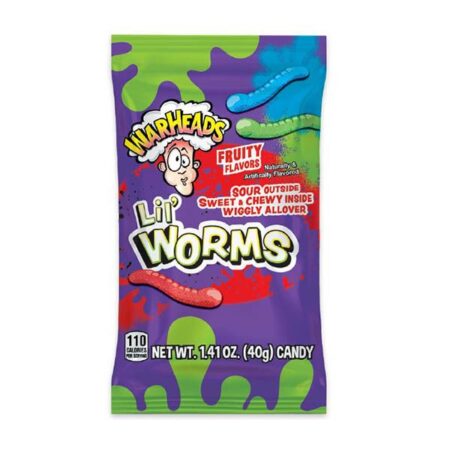 warheads lil worms sachet g