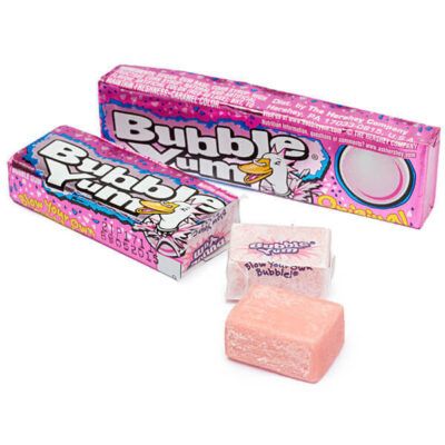 bubble yum gum 5 piece packs original