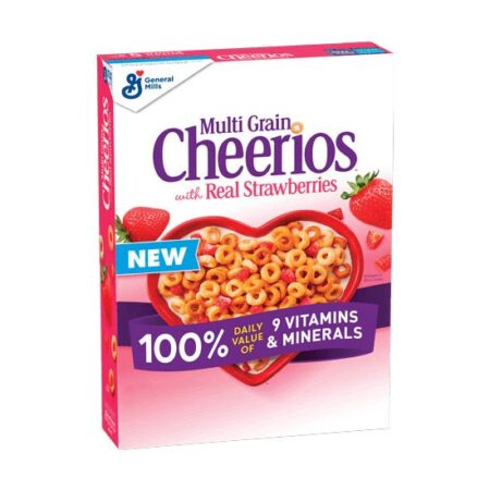 Strawberry Flavoured Multi Grain Cereal cheerios