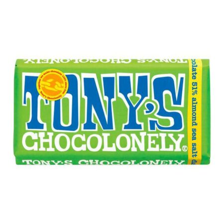 Tonys Chocolonely Dark Chocolate Almond Sea Salt