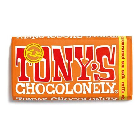 Tonys Chocolonely Milk Chocolate Caramel Sea Salt