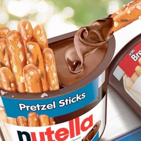 nutella sticks pretzel